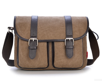 New fashion man's canvas bag Korean style travel bag