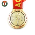 Sports Logo Metal Medals Custom Rotatable Colorful