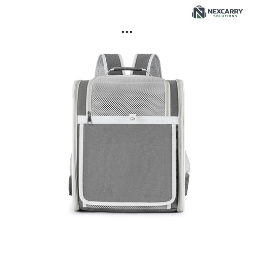 Mochila porta mascotas multiusos transpirable