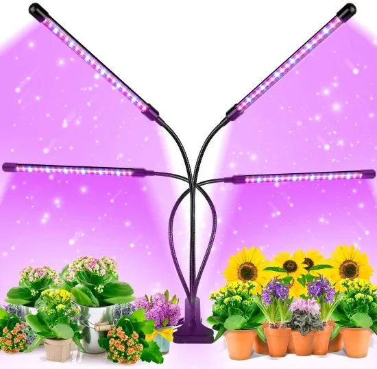9 Dimmable Levels DIY LED Grow Light with 3 Modes and Timing Function for Indoor Plant Growth