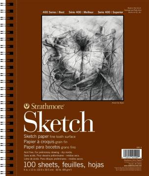 Personalized Custom Cover 100 Sheets Art Creation Sketchbook