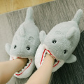 cartoon slipper shark plush boots