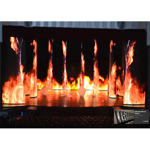 Fast Installation Indoor Curved LED Display