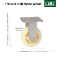 4/5/6/8 Zoll schweres Nylon-Caster-Rad