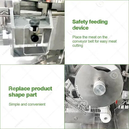 Automatic Chicken Nugget and Hamburger Patty Maker for Fish Fingers and Mini Rice Burgers