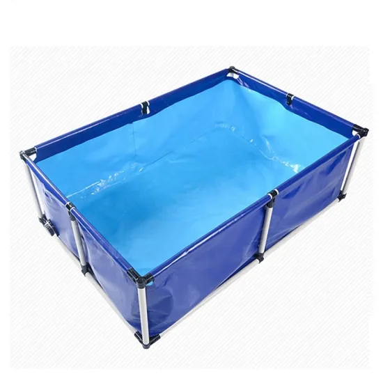 JLM Flexible Storage Tank for Fish Farm: Large-Scale Water Park Application with Outdoor Use and PVC Construction