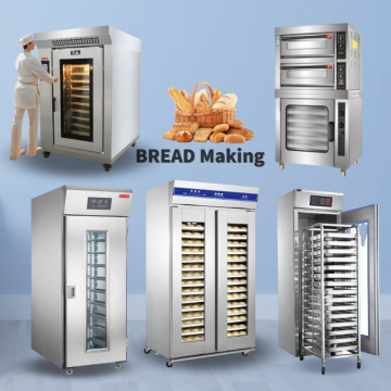 Industri Profesional Roll-In Bread Adonan Proofer Oven Machine Dijual