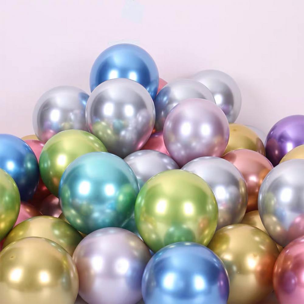 metallic balloons