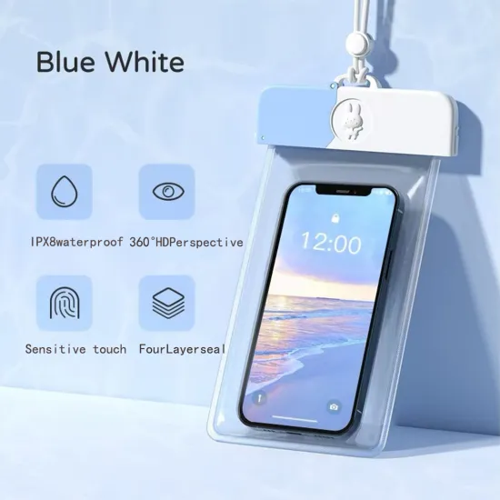 Waterproof Touchable Phone Case for iPhone 16 Pro Max - Beach & Diving