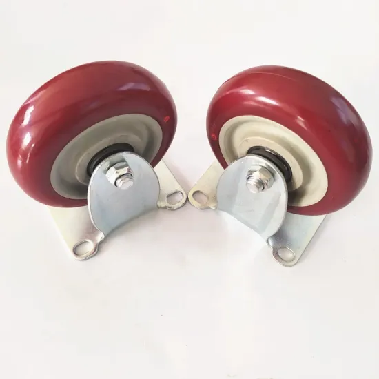 2021 new 4 Inch Top Plate Trolley Wheel With Bearing Industrial Castering Equipment Platform Heavy Duty Trolley Cart Caster