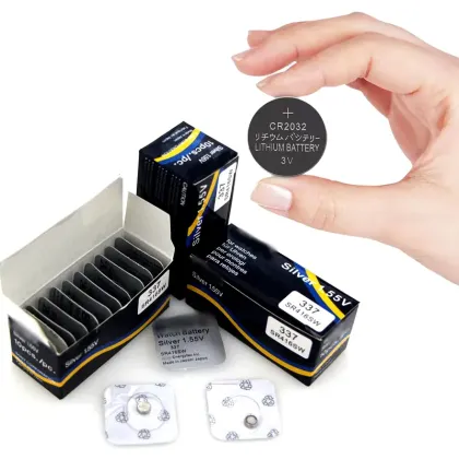Silver 1.55V SR416SW Button Cell Battery for Sony