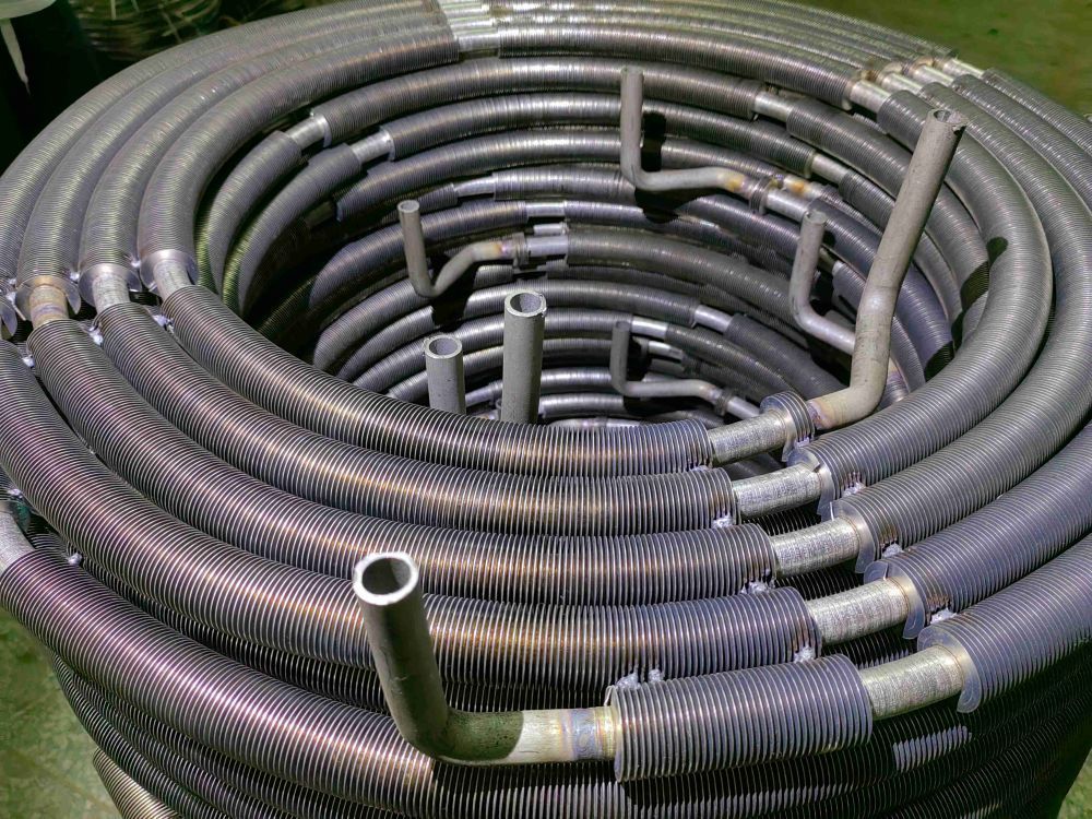 Stainless Steel Coiled Pipe