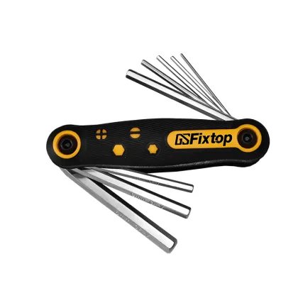 Factory Sale 8pcs T Handle Allen Key Set Hex Key Kit #40 Chromium Handle