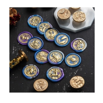 Wholesale Constellation Series Suidis Relief Libra Cancer Fire Seal Products