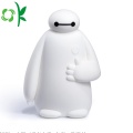 فانيلا Baymax Powerbank Case أبيض سيليكون بطارية حامي