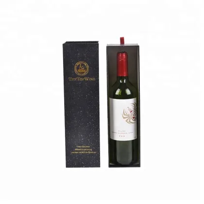 Red Wine Packaging Paper Wine Gift Box Wholesale
