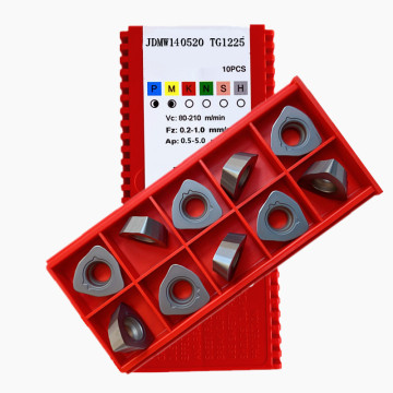 JDMW120412 & JDMW140520 Carbide Milling Inserts for Fast Feed End Mills