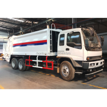Japanese ISUZU FVZ 15m³ 16 CBM Refuse Garbage Waste Truck Compactor: Price and Specifications