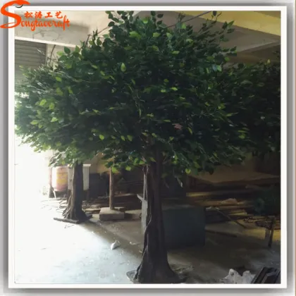 Larg different style and size of artificial ficus tree decorative tree artificial banyan tree for hotel decoration