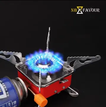 Nb-Favour Metal Folding Ultralight Mini Gas Outdoor Burner Stove