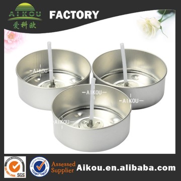 Wholesale heat insulated waxed tealight holder aluminum foil candle cup