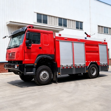 Suppression des forêts de camions de pompiers de réservoir d'eau