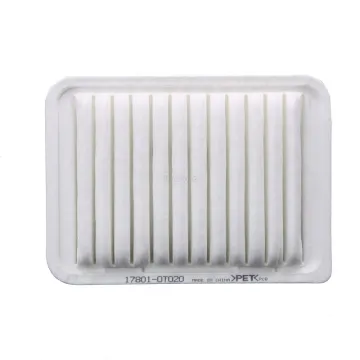 China OEM Filter Factory for GM Air Filter 88975792 - White Cloth Air Filter for Toyota Corolla/Yaris/New Vios (17801-0T020)