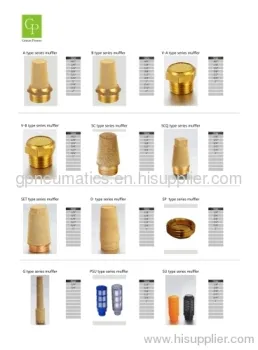 Stainless Steel Pneumatic Silencer 