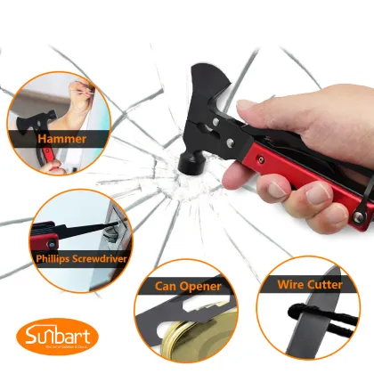Multifunctional Survival Camping Hammer Axe Multitool