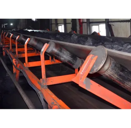 Pipe Rubber Belt Conveyors for Material Handling