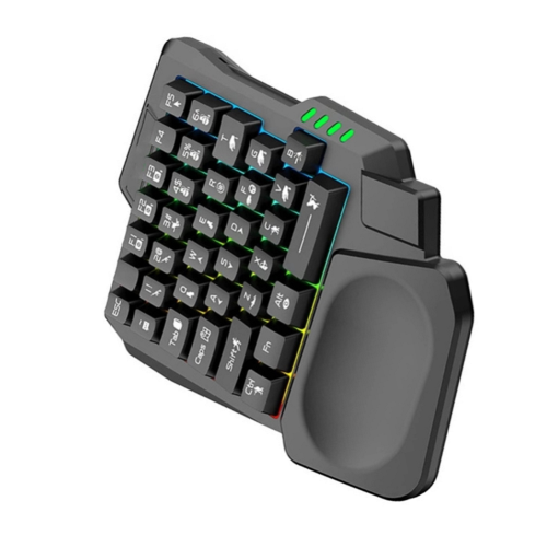Small Keyboard for Mobile Gaming One-Handed RGB Backlit Keyboard For Xbox Factory