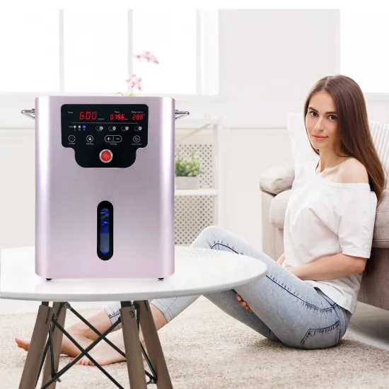 Hydrogen Generator Inhaler: 300ml, 600ml, 900ml, 1500ml SPE PEM Molecular Hydrogen Inhalation Machine