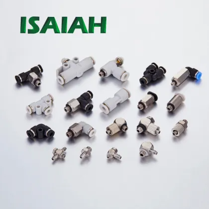 Factory Wholesale High Quality Pneumatic Components: Straight Plastic Ball Valves