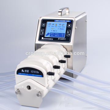 multi channel small volume precision nail polish perfume filling peristaltic pump