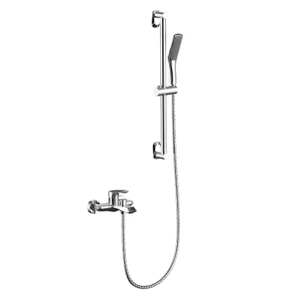 Head shower wall type faucet