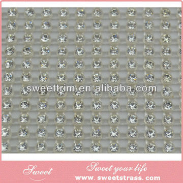 crystal rhinestone net mesh