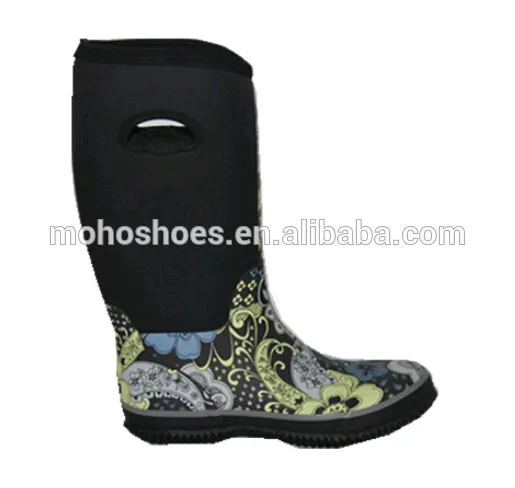 Best Selling 2015 Fancy Neoprene Boots For Women