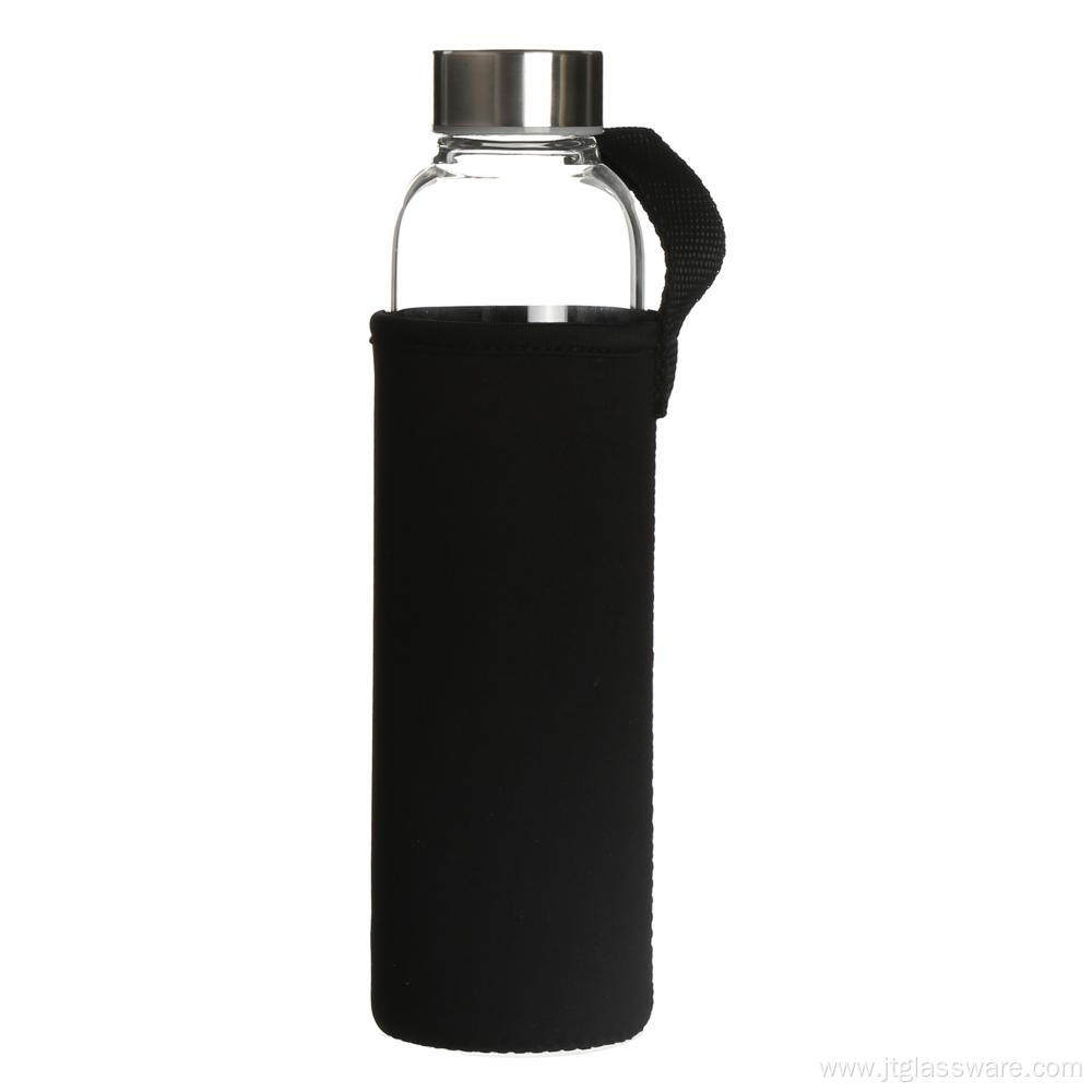 Hot selling new design glass water bottles