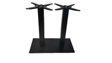 700x400xH730mm cast iron rectangular double pole foot