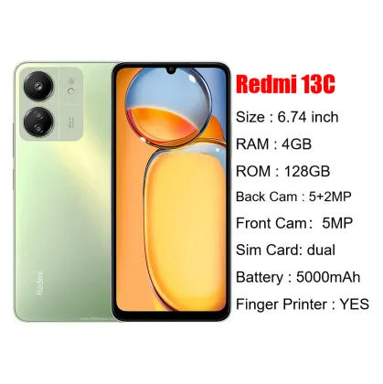 Wholesale Original Xiaomi Redmi 13C 128GB Used Mobile Phones: Second-hand Deals