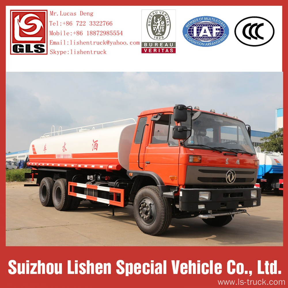 12000L 6*4 Water Bowser Tank Truck For Sale