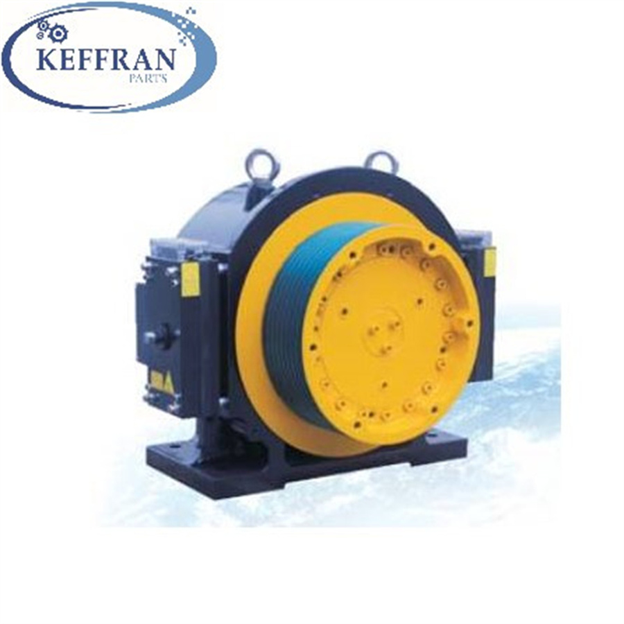 1350-1600KG Gearless Traction Machine for Lifts