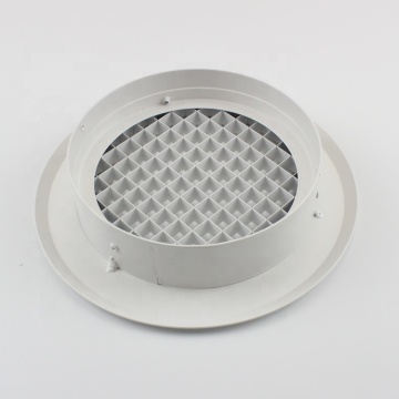 Grille de plafond de plafond d&#39;aubes circulaire en aluminium HVAC