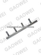 3/8 x 1/4 (4) barbed stainless steel manifold, welding smooth, 100% leaking test
