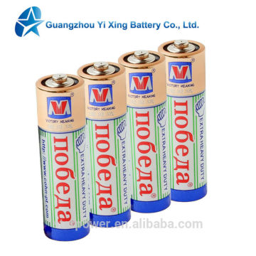 Dry cell battery R6P UM3 size AA 1.5V