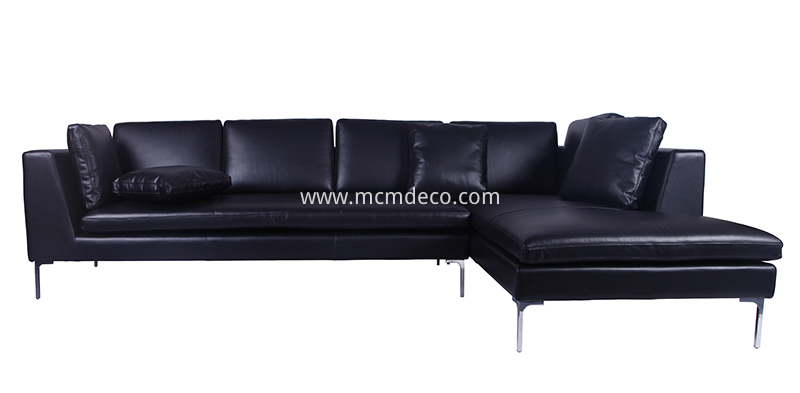 Modernn Leather Charles Sofa Sectional By Yadea