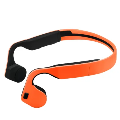Newest Fashion Neckband Wireless Bone Conduction Headphones Running/ Sports Bluetooth