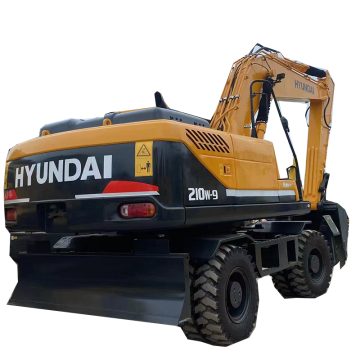 Used Hyundai 210W-9 Excavator: Good Condition Wheel Excavator for Sale