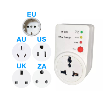 MITE 90-140V 15A Refrigerator Surge Protector for AC Appliances - EU AU US UK ZA