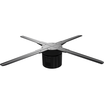 3D Holographic Advertising LED Fan Display 50cm diameter
